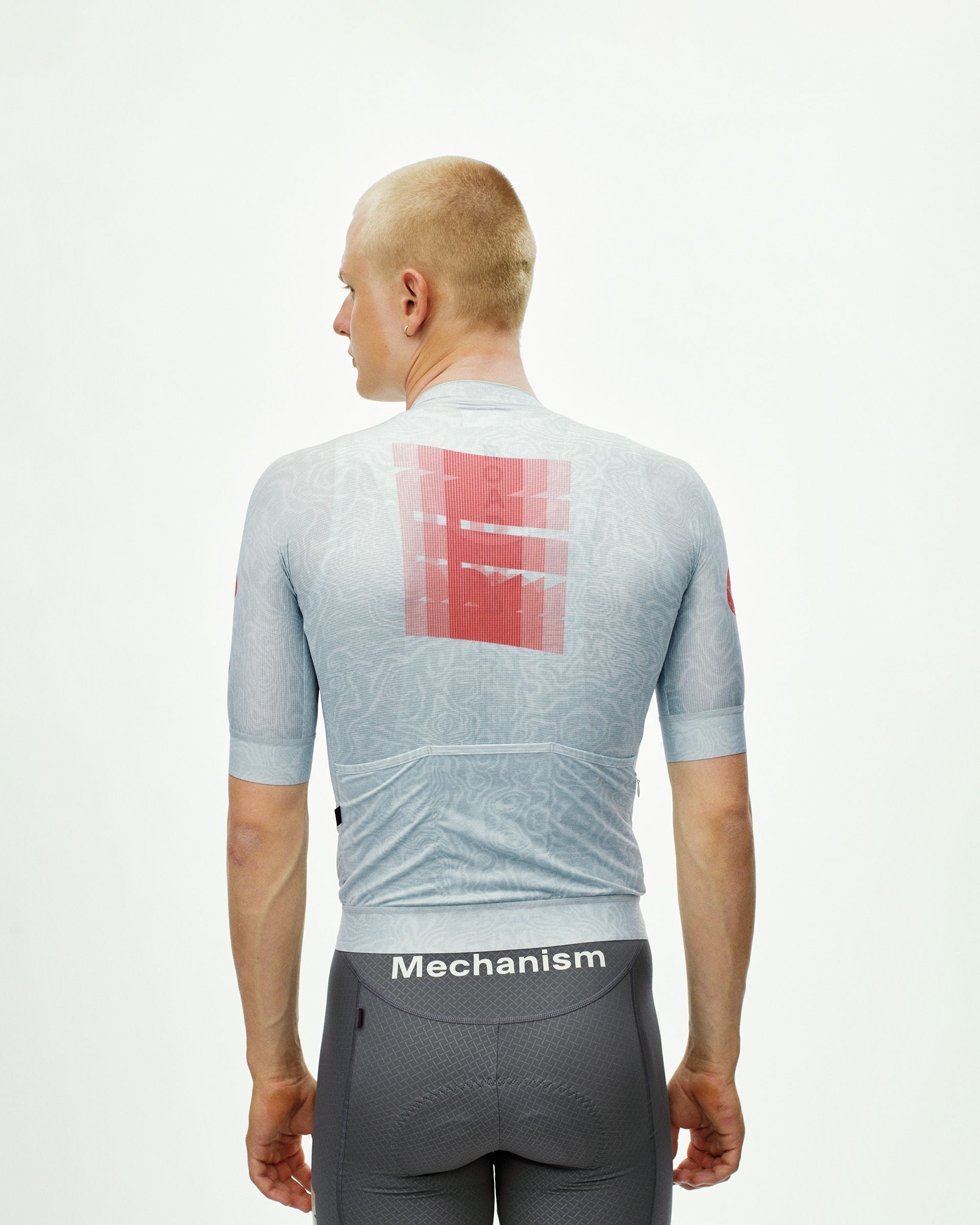 Mechanism Logo Jersey - AOP RTN Light Aqua
