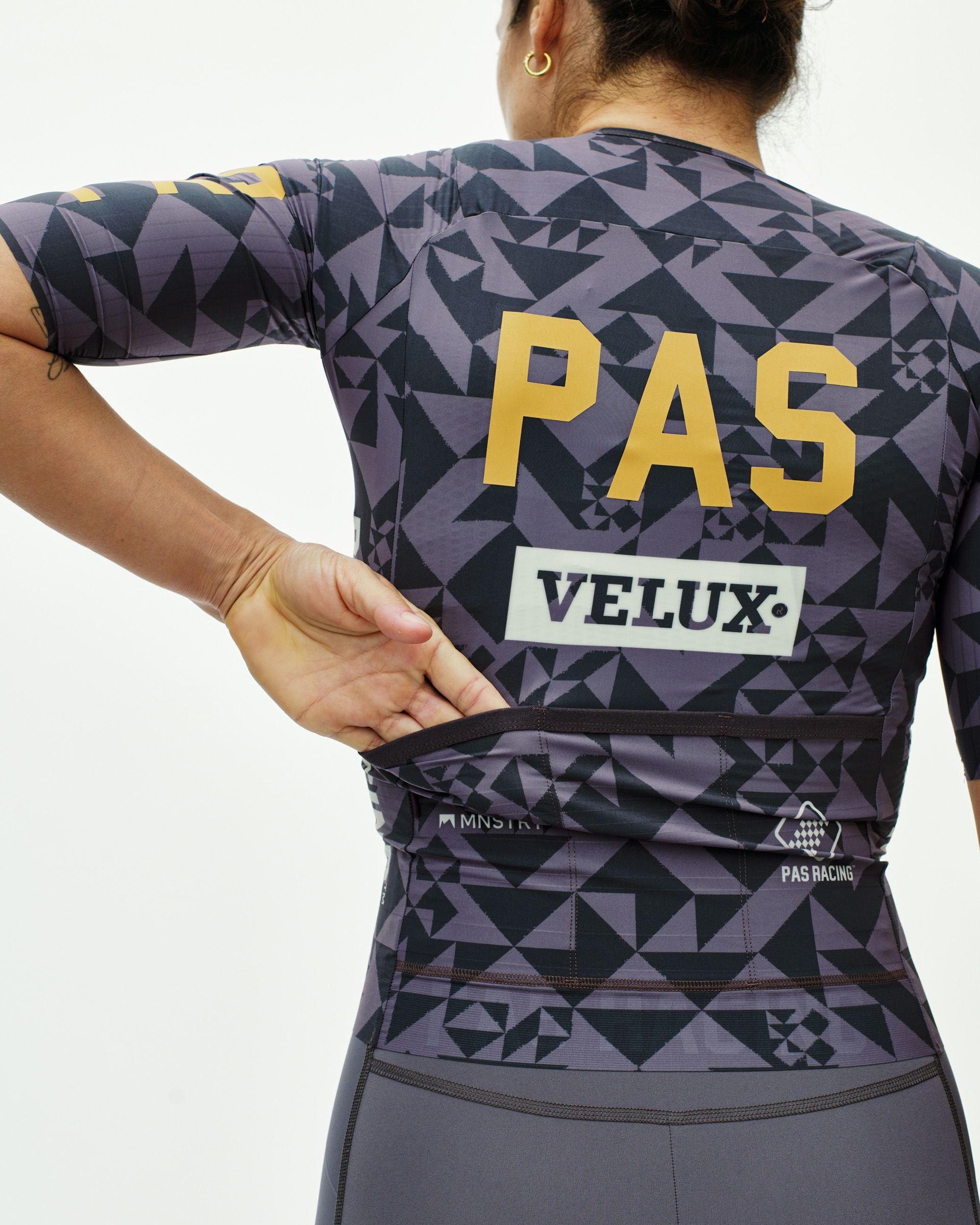 Women's PAS Racing Mechanism Pro Jersey - AOP Origami Grey