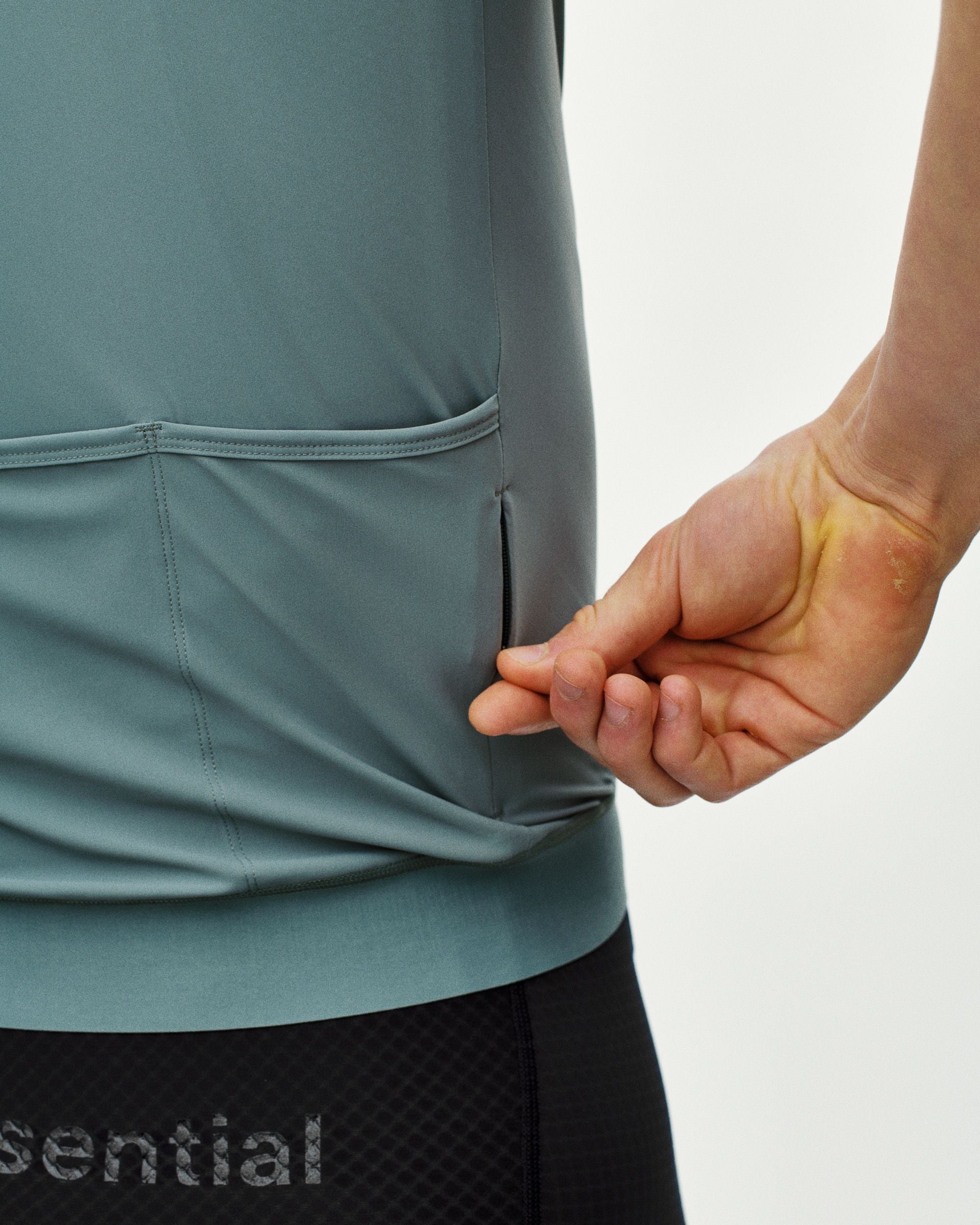 Essential Jersey - Calcite Blue