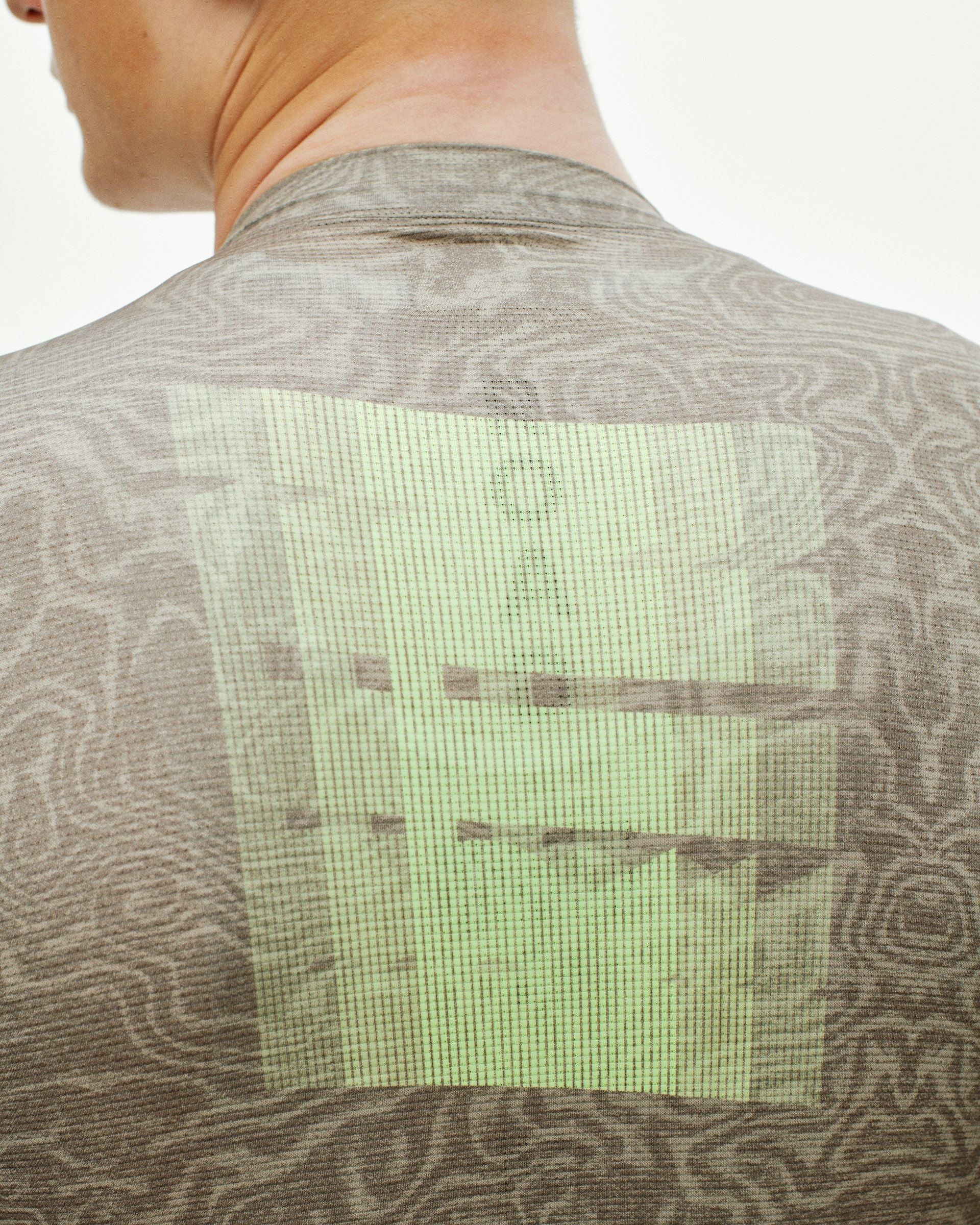Mechanism Logo Jersey - AOP RTN Earth