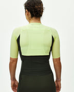 Women's Mechanism Pro Jersey - Wasabi Green / Dark Olive