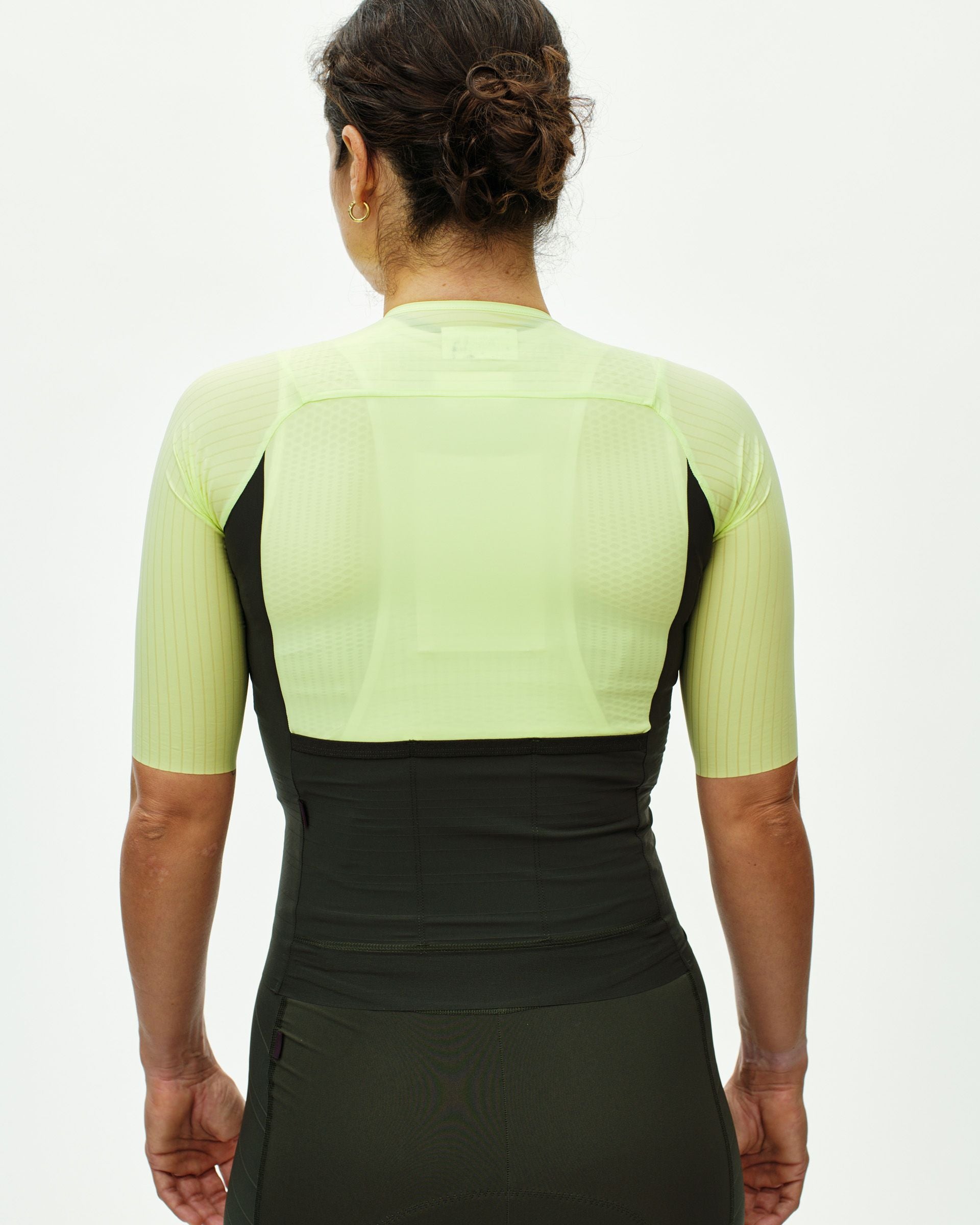 Women's Mechanism Pro Jersey - Wasabi Green / Dark Olive