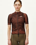 Women's Mechanism Stow Away Gilet - AOP Light brown