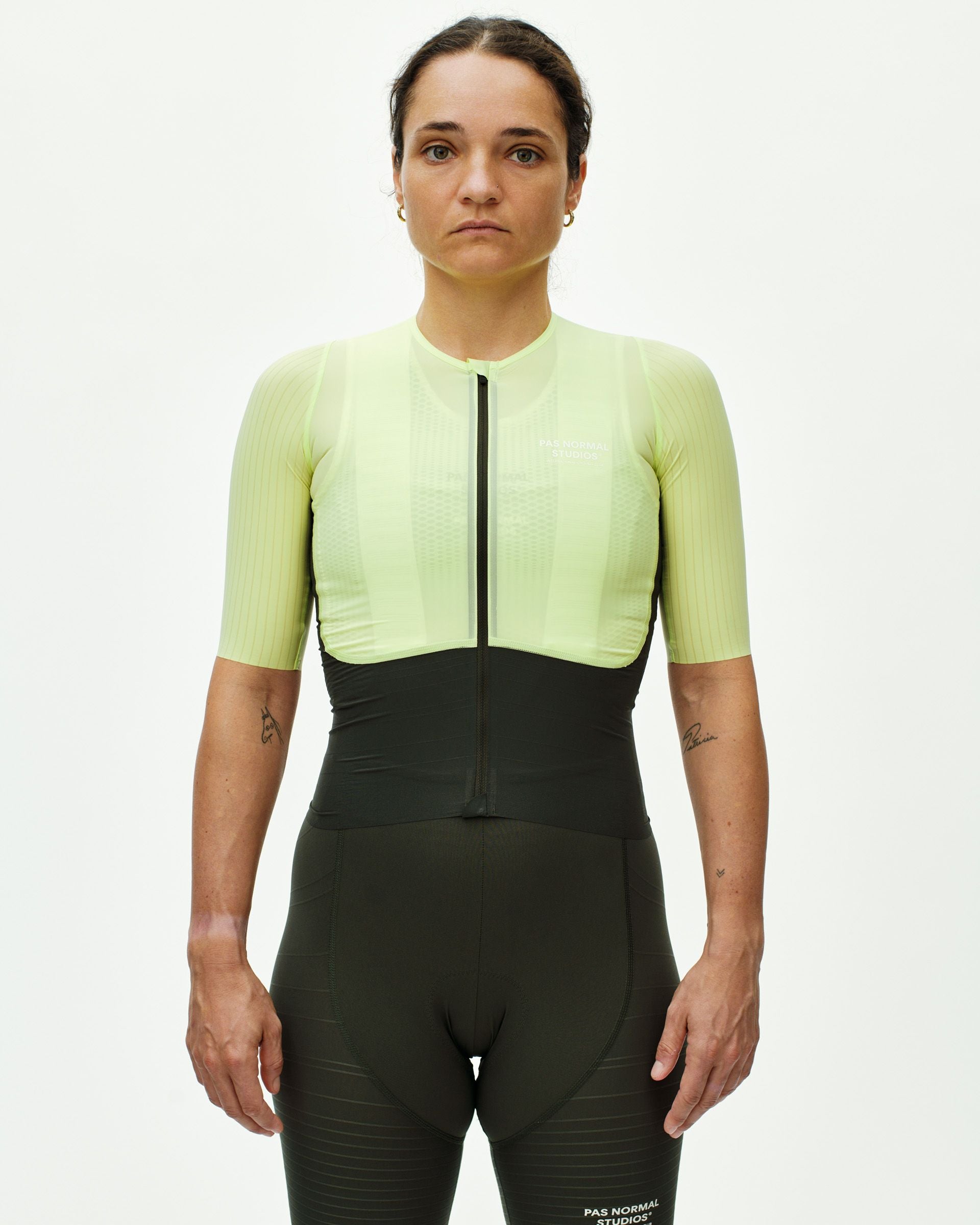 Women's Mechanism Pro Jersey - Wasabi Green / Dark Olive