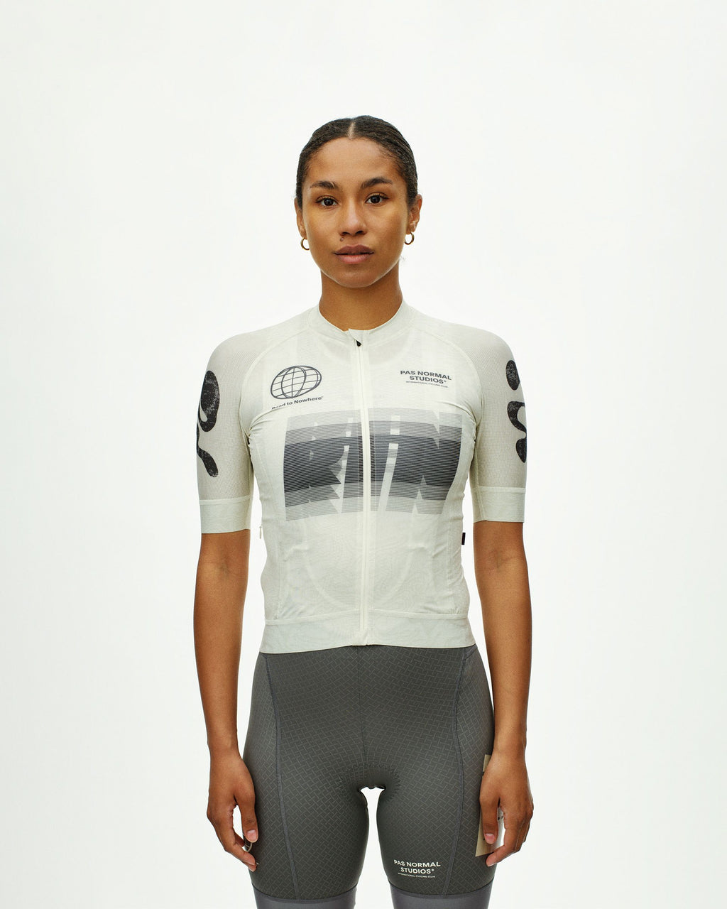 Women's Mechanism Logo Jersey - AOP RTN Off White