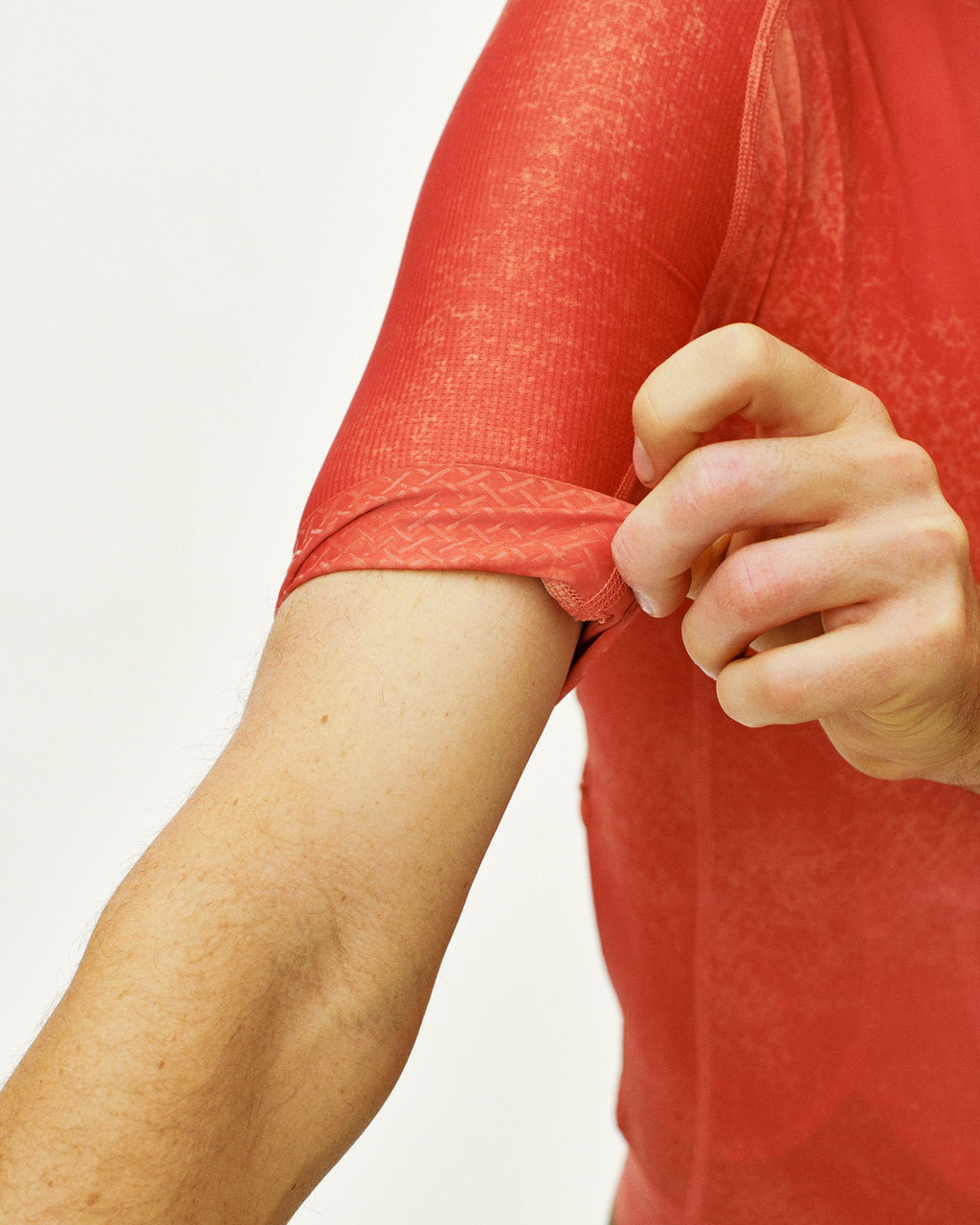 Mechanism Jersey - AOP Hibiscus Orange