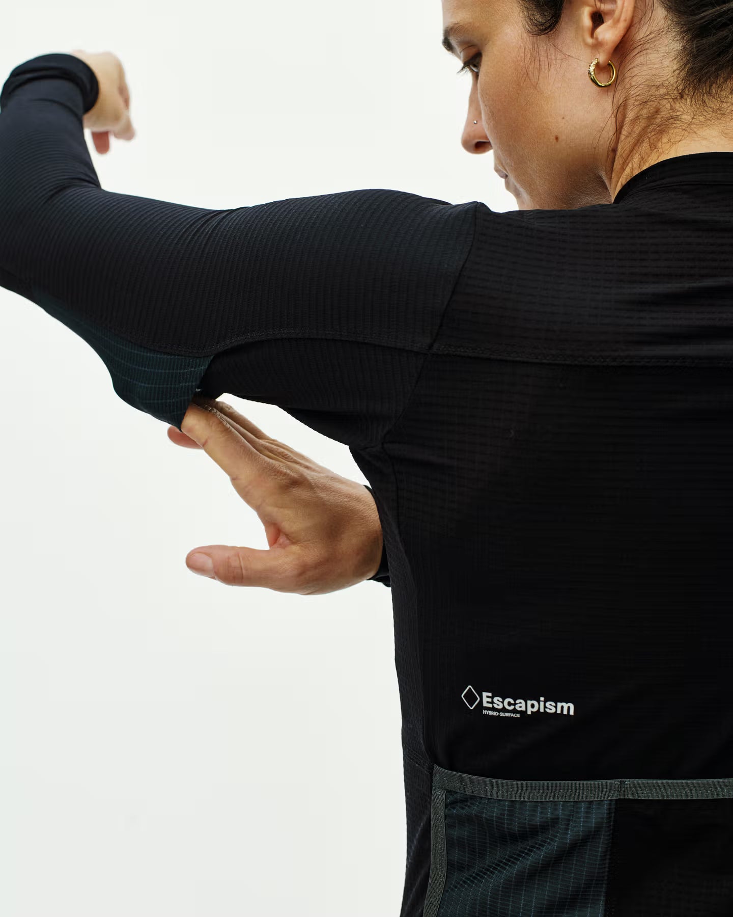 Women's Escapism Long Sleeve Jersey - Black