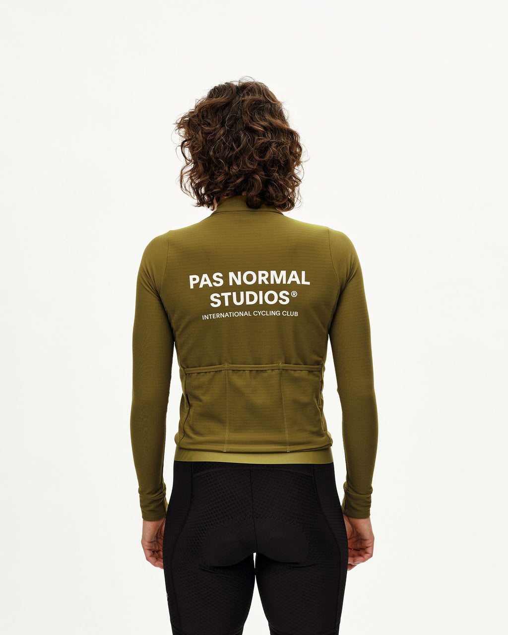 Women's Essential Long Sleeve Jersey - Khaki Green