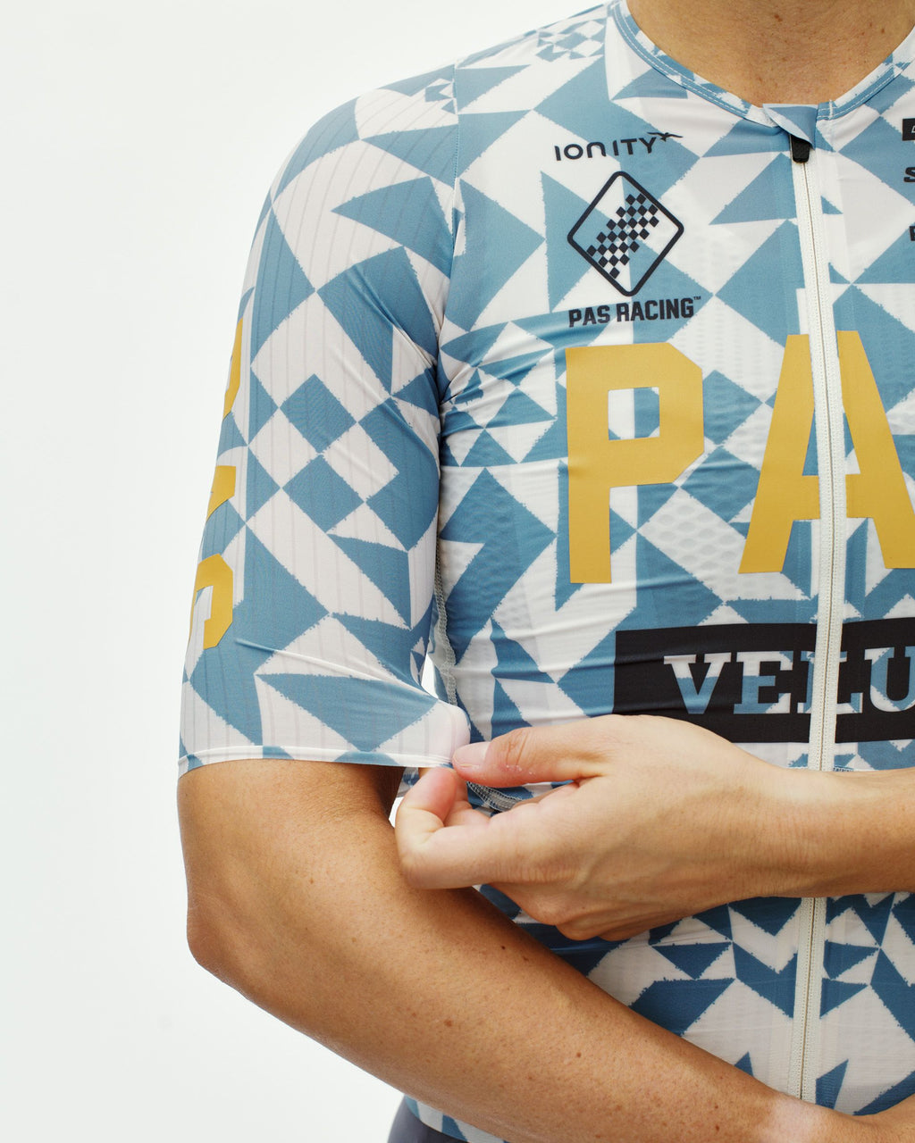 Women's PAS Racing Mechanism Pro Jersey - AOP Origami Light Blue