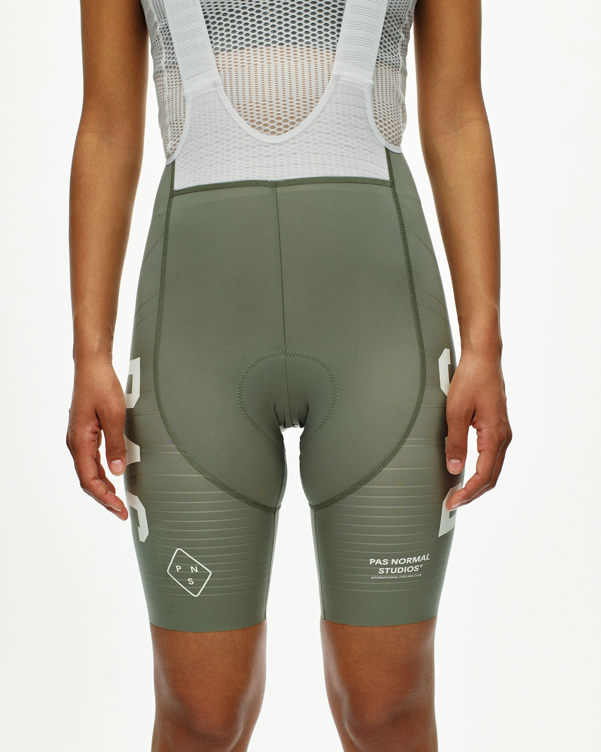 Women's PAS Mechanism Pro Bibs - Grey Moss