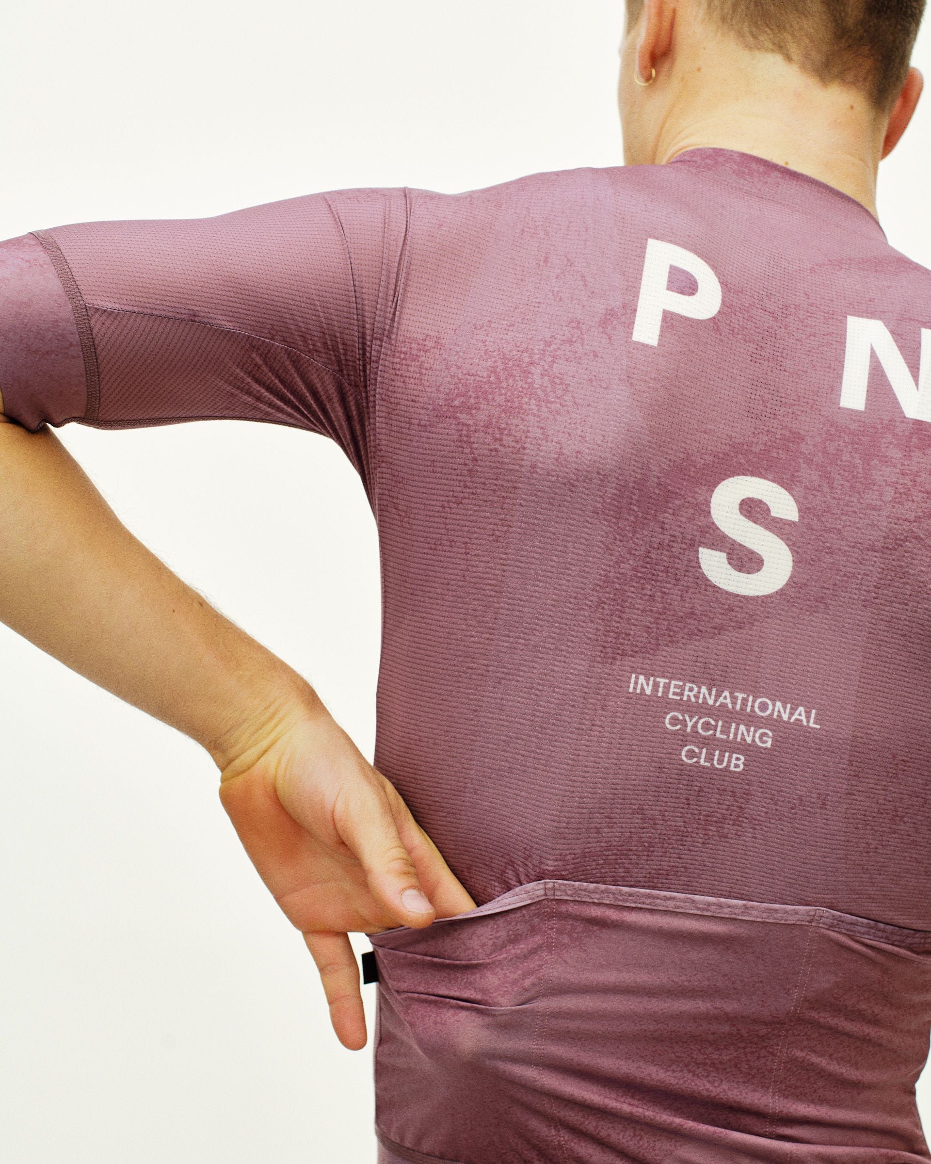 Mechanism Jersey - AOP Dark Mauve