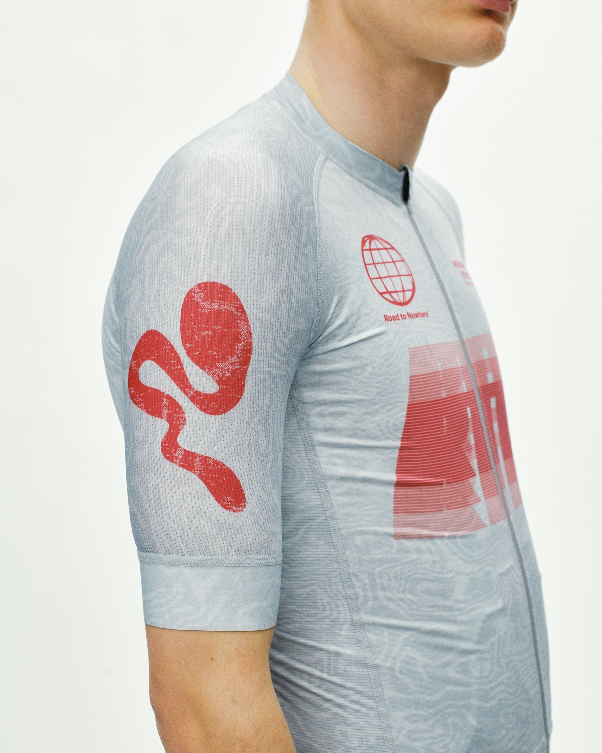 Mechanism Logo Jersey - AOP RTN Light Aqua