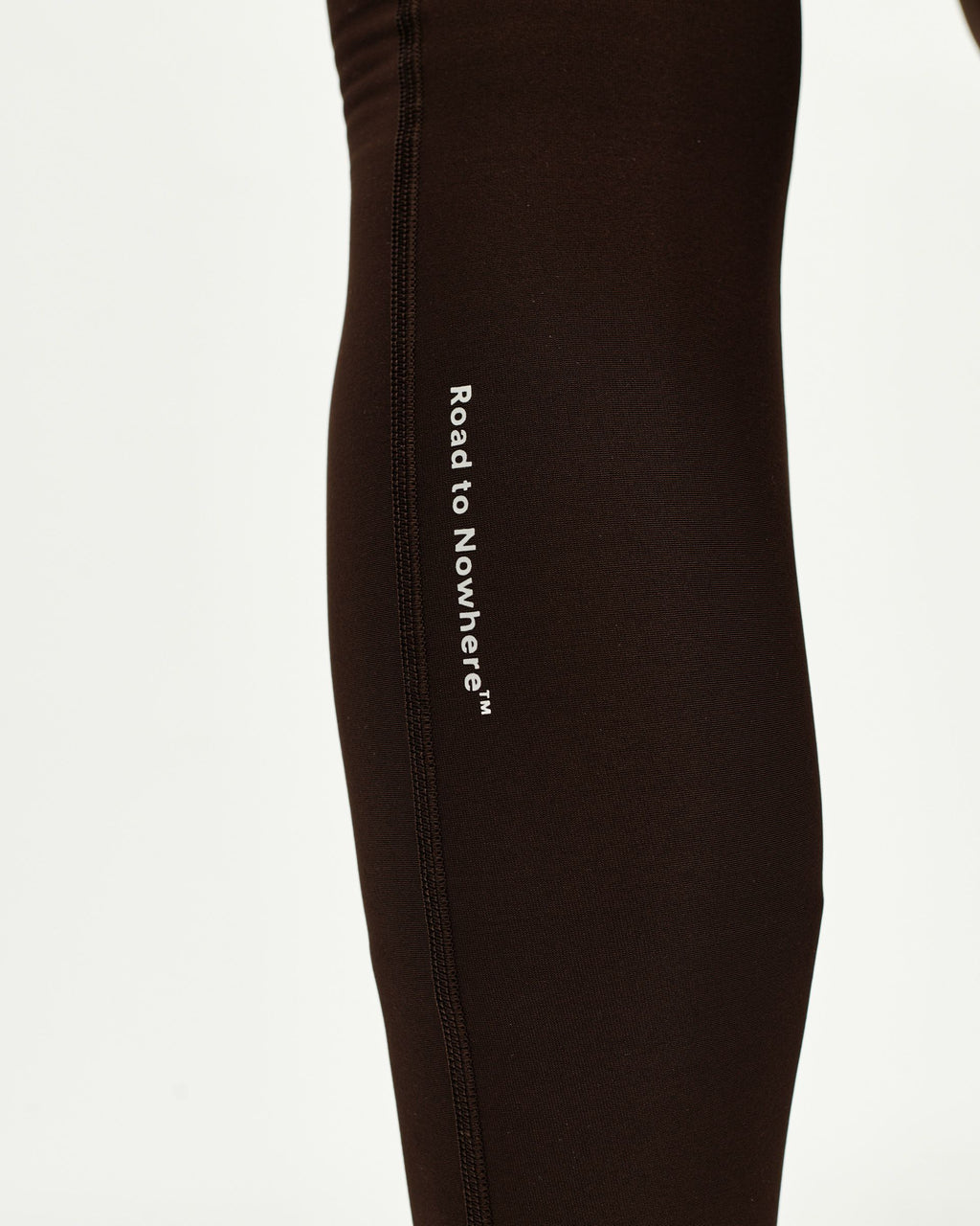 Women's Mechanism Thermal Long Bibs - Dark Coffee
