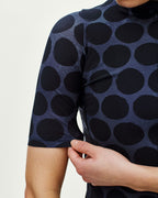 Women's Essential Jersey - Dot Dark Navy