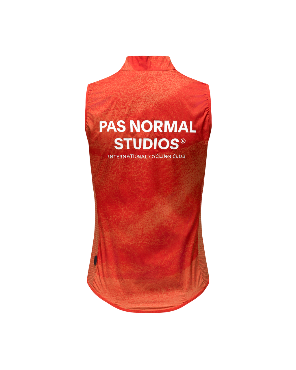 Women's Mechanism Stow Away Gilet - AOP Hibiscus Orange