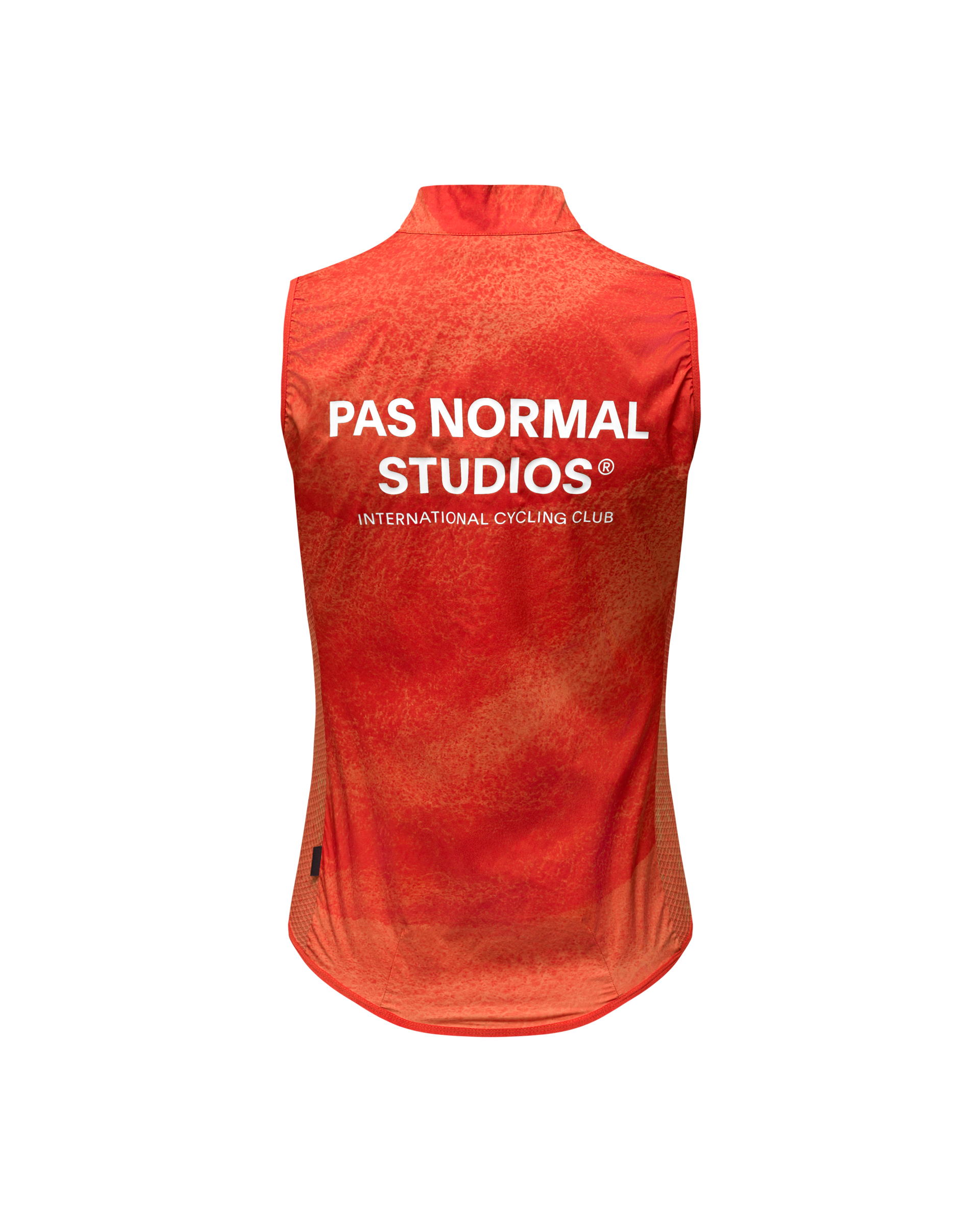 Women's Mechanism Stow Away Gilet - AOP Hibiscus Orange