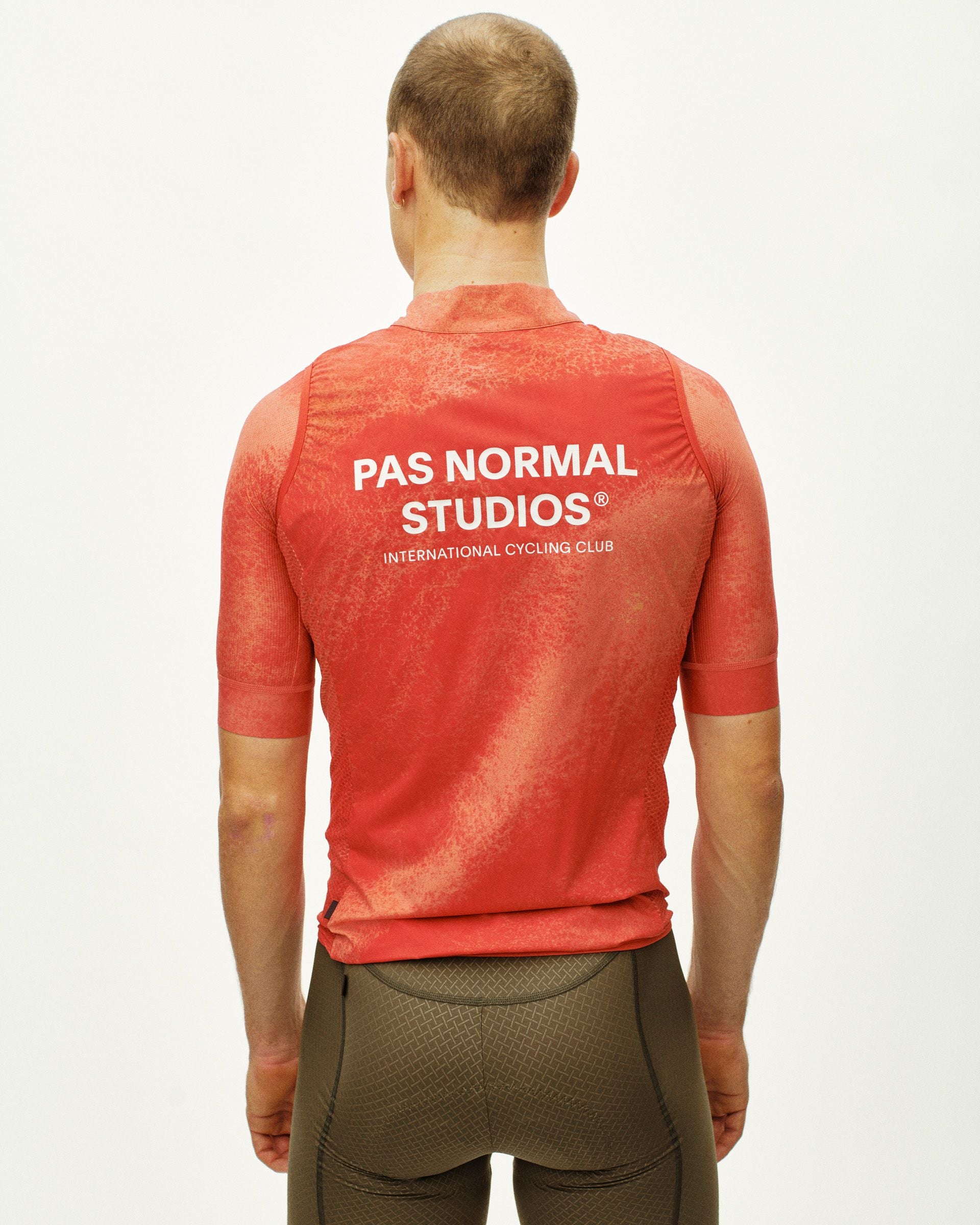 Mechanism Stow Away Gilet - AOP Hibiscus Orange