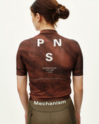 Women's Mechanism Jersey - AOP Light brown