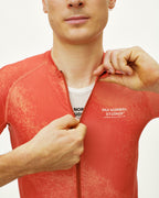 Mechanism Jersey - AOP Hibiscus Orange