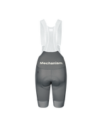 Women's Mechanism Logo Bibs - Medium Grey