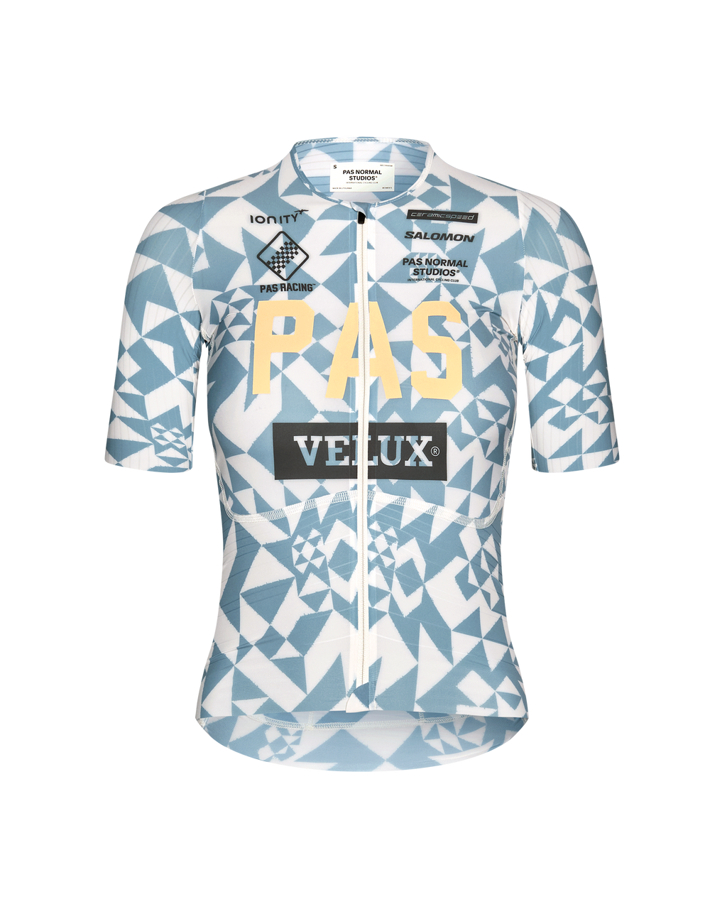 Women's PAS Racing Mechanism Pro Jersey - AOP Origami Light Blue