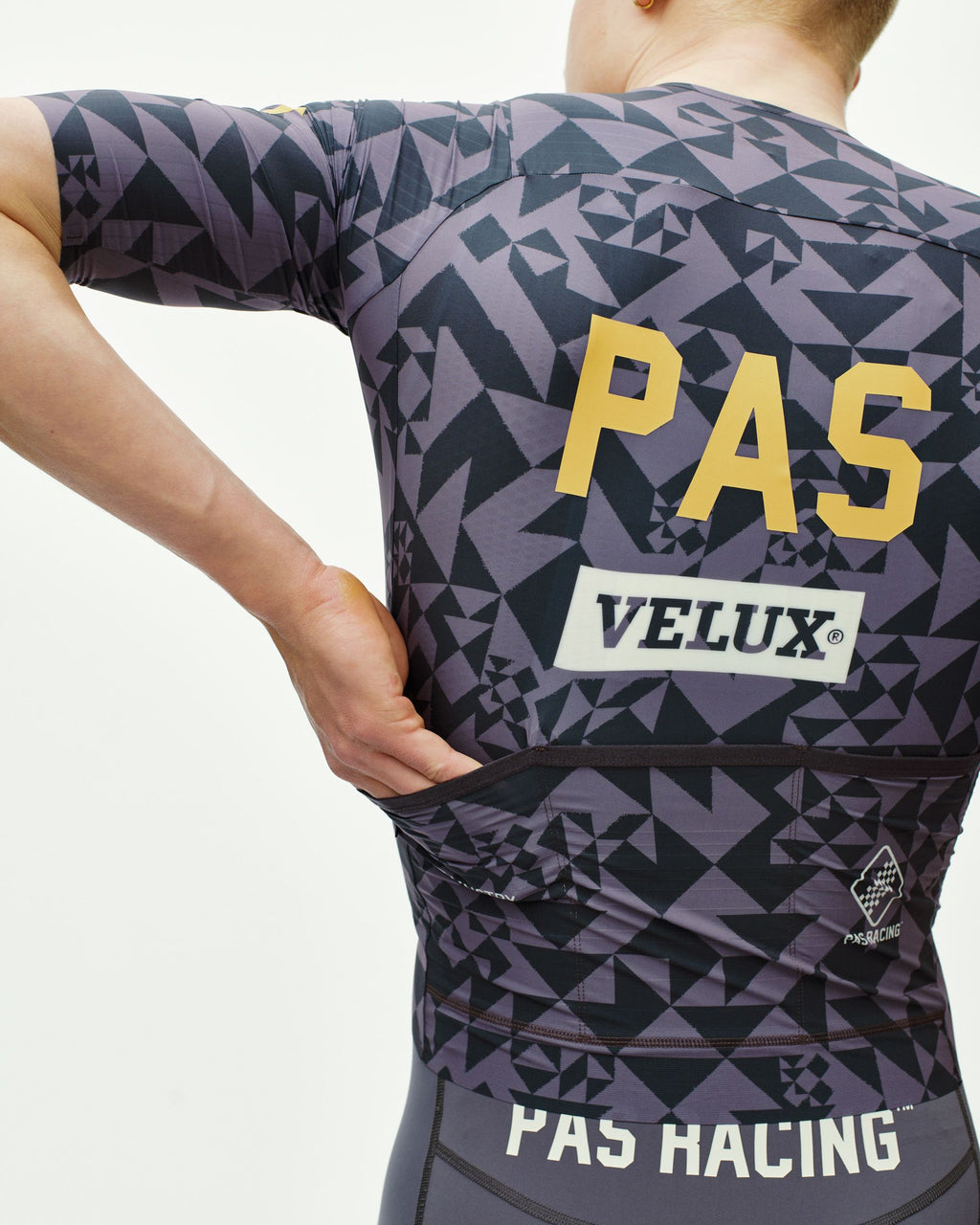 PAS Racing Mechanism Pro Jersey - AOP Origami Grey