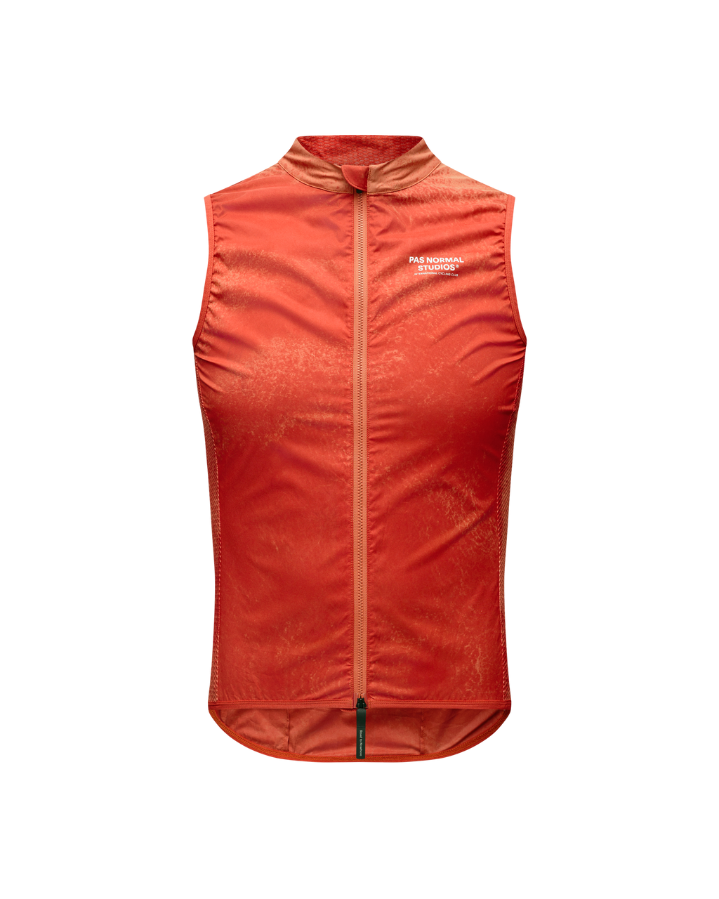 Mechanism Stow Away Gilet - AOP Hibiscus Orange
