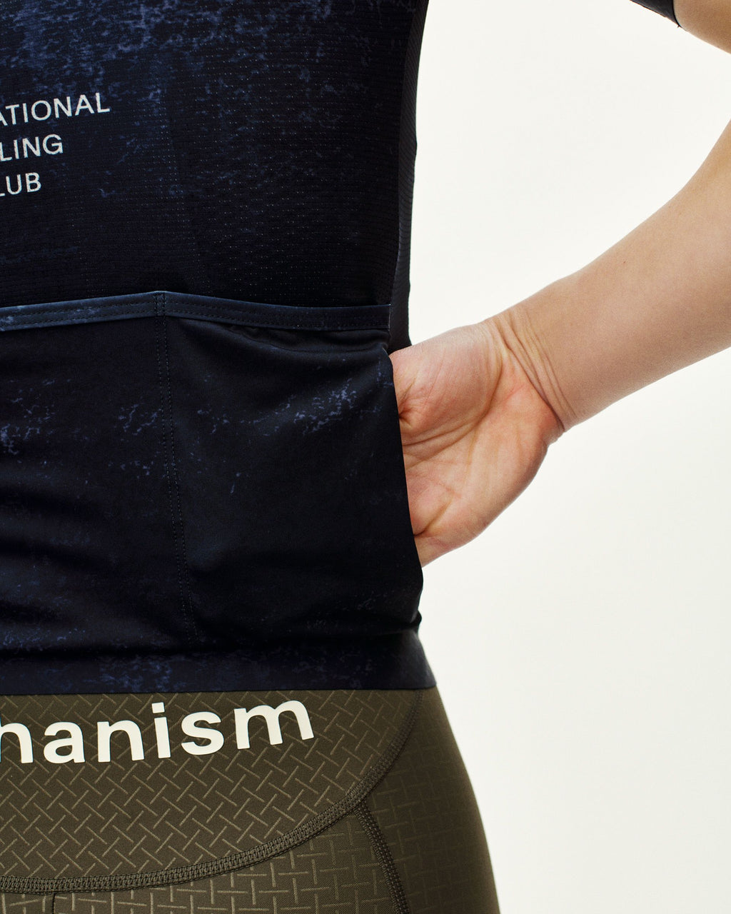 Women's Mechanism Jersey - AOP Indigo