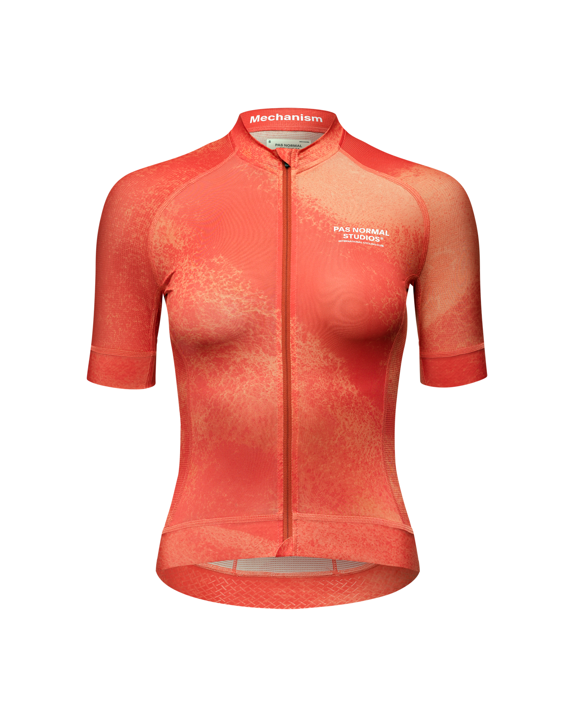 Women's Mechanism Jersey - AOP Hibiscus Orange