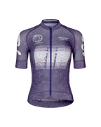 Women's Mechanism Logo Jersey - AOP RTN Dark Purple