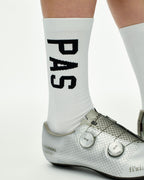 PAS Race Socks - White