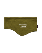 Logo Merino Headband - Khaki Green