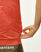 Mechanism Jersey - AOP Hibiscus Orange
