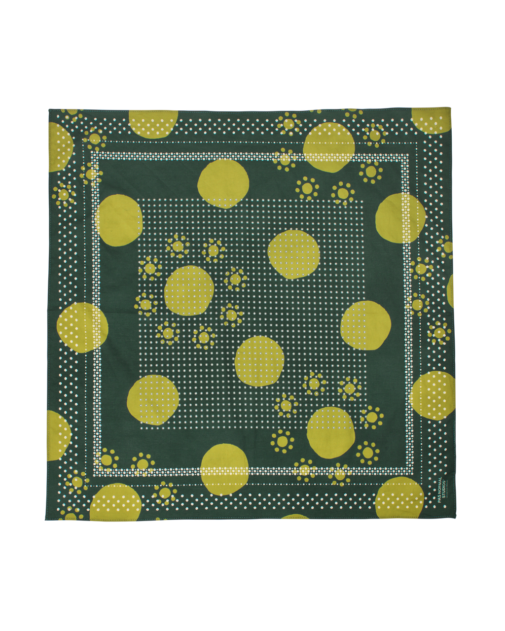 Off-Race Bandana - Moss Green