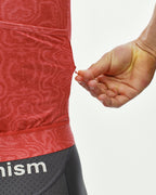 Mechanism Logo Jersey - AOP RTN Classic red