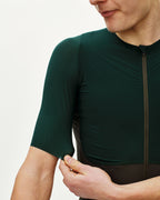 Mechanism Pro Jersey - Petroleum / Dark Olive