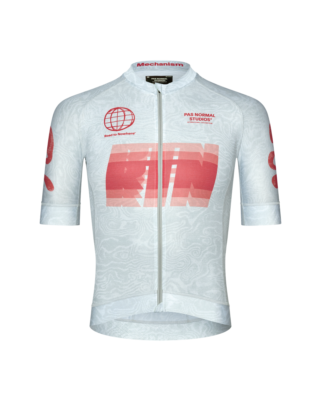 Mechanism Logo Jersey - AOP RTN Light Aqua