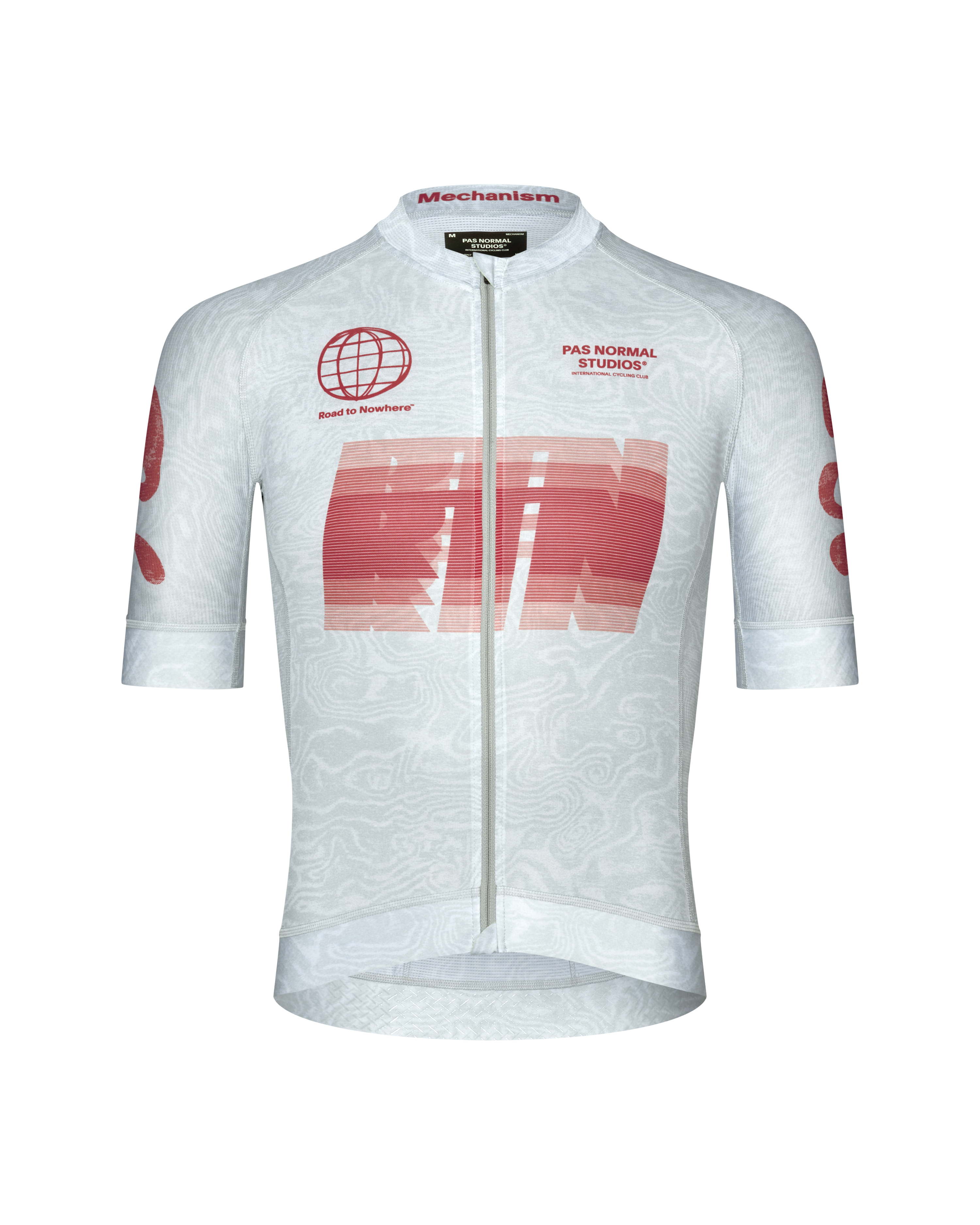 Mechanism Logo Jersey - AOP RTN Light Aqua