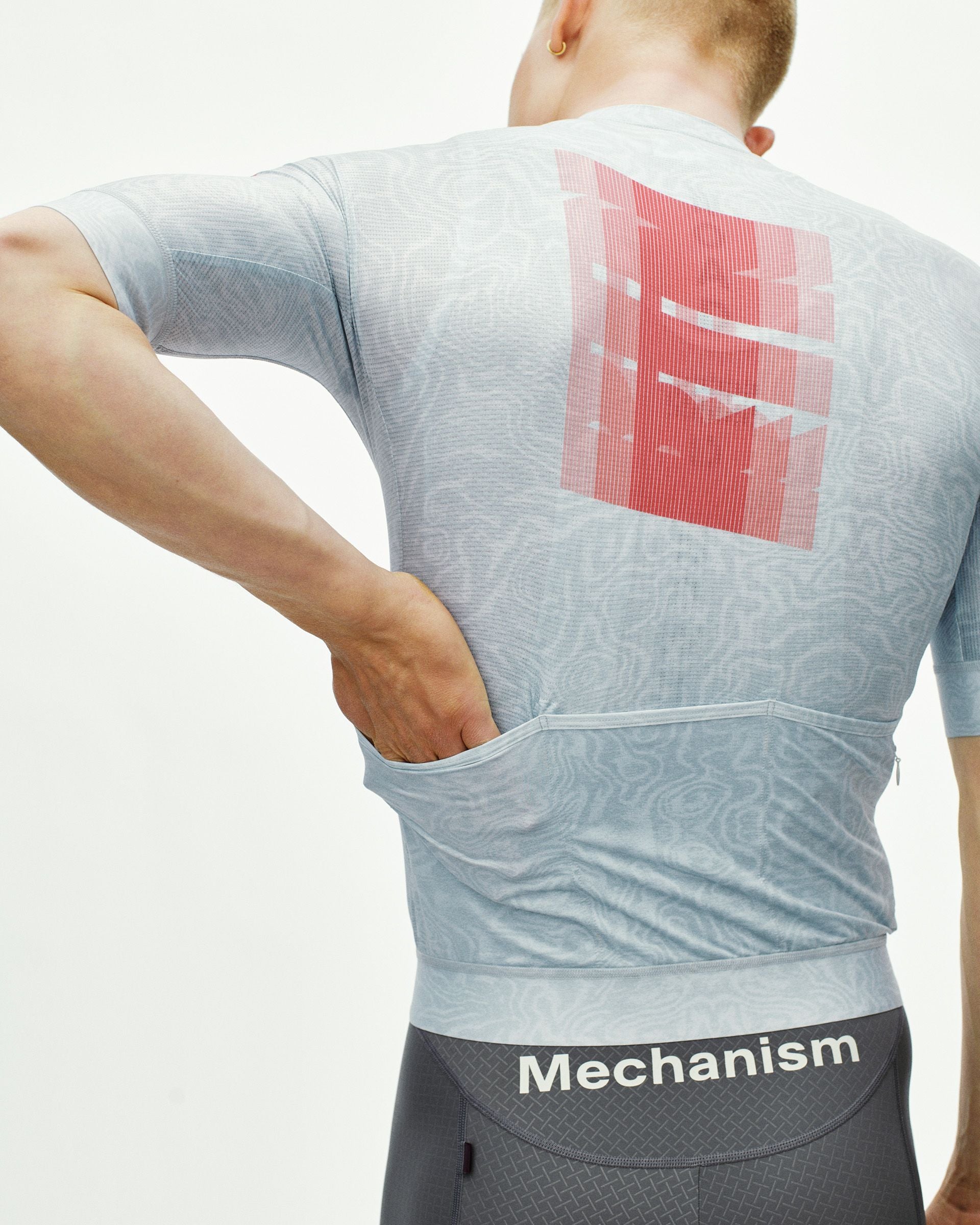 Mechanism Logo Jersey - AOP RTN Light Aqua