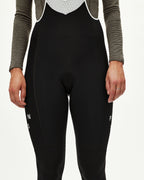 Women's Mechanism Thermal Long Bibs - Black