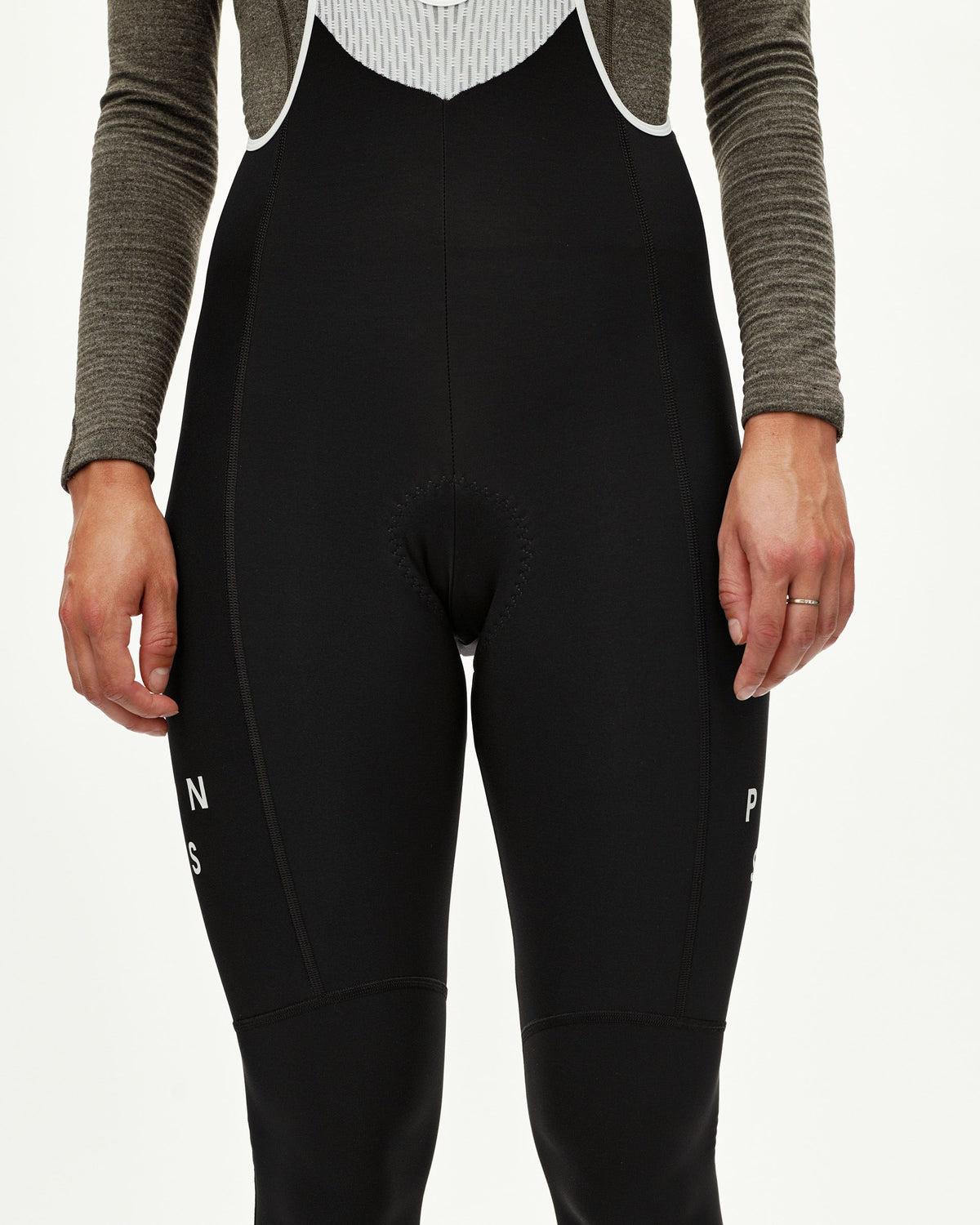 Women's Mechanism Thermal Long Bibs - Black