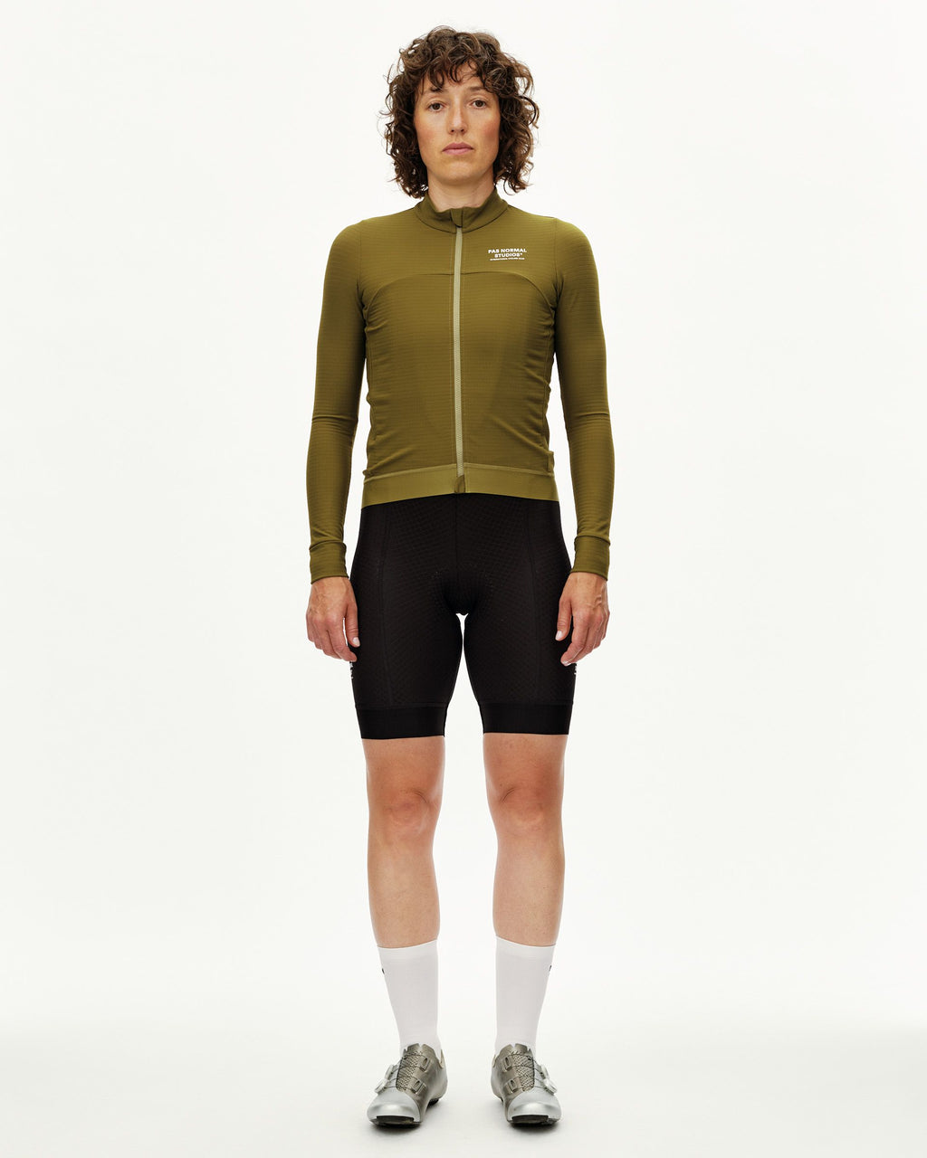 Women's Essential Long Sleeve Jersey - Khaki Green
