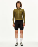 Women's Essential Long Sleeve Jersey - Khaki Green