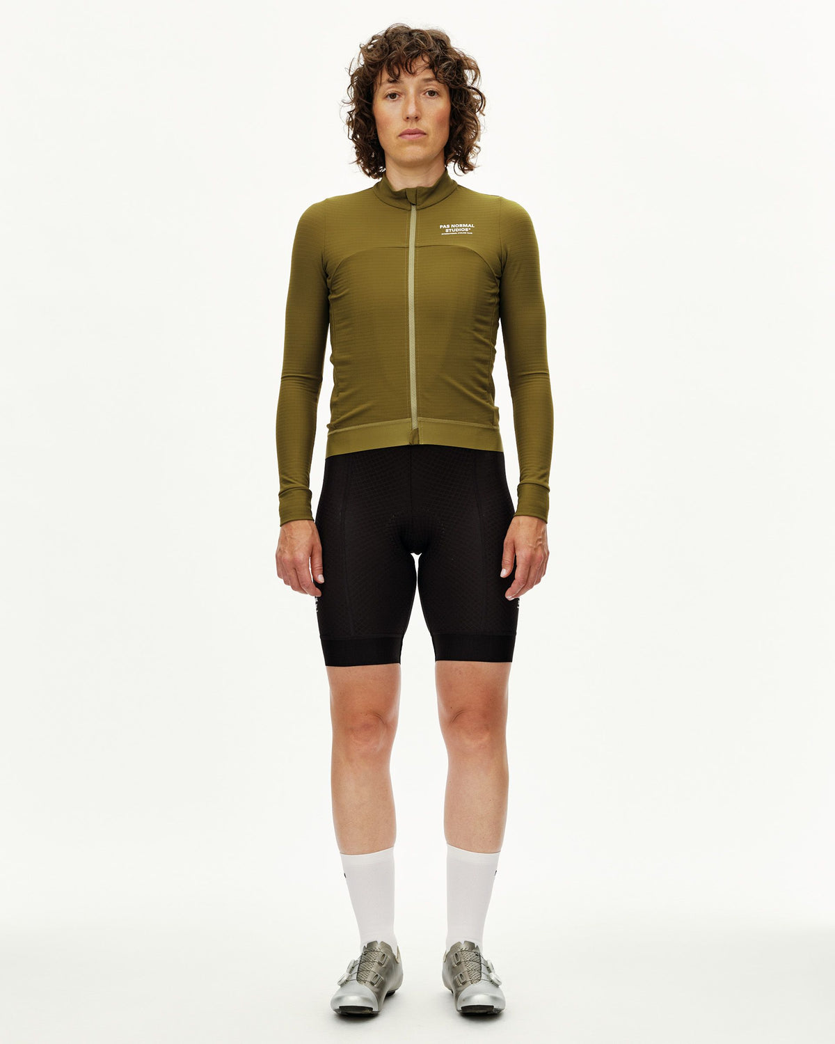 Women's Essential Long Sleeve Jersey - Khaki Green