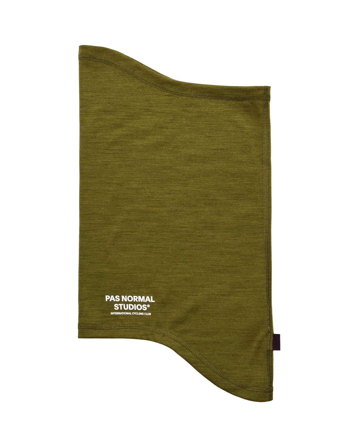 Logo Merino Necktube - Khaki Green