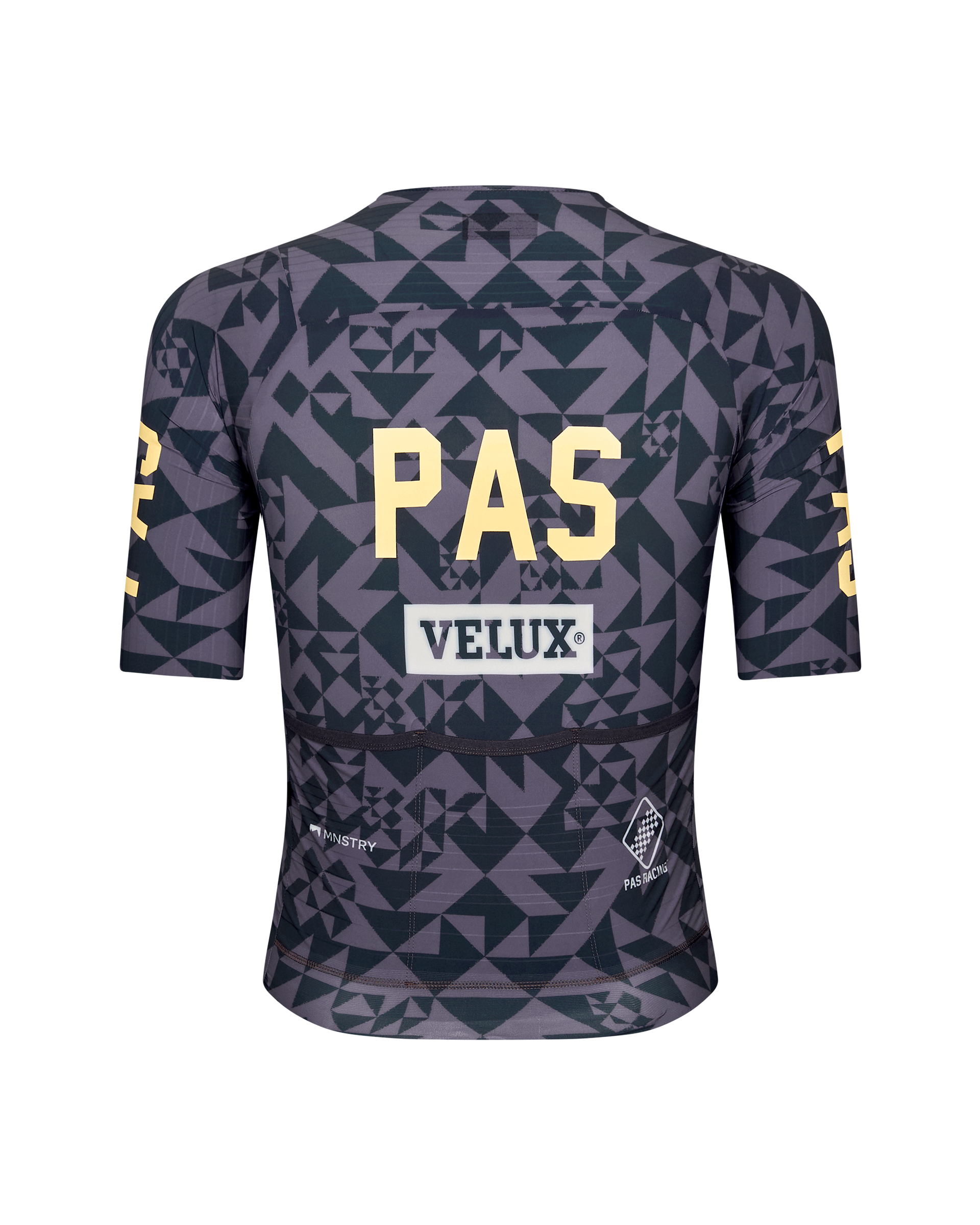 PAS Racing Mechanism Pro Jersey - AOP Origami Grey