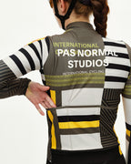 Women's Mechanism Long Sleeve Jersey - AOP International Sand