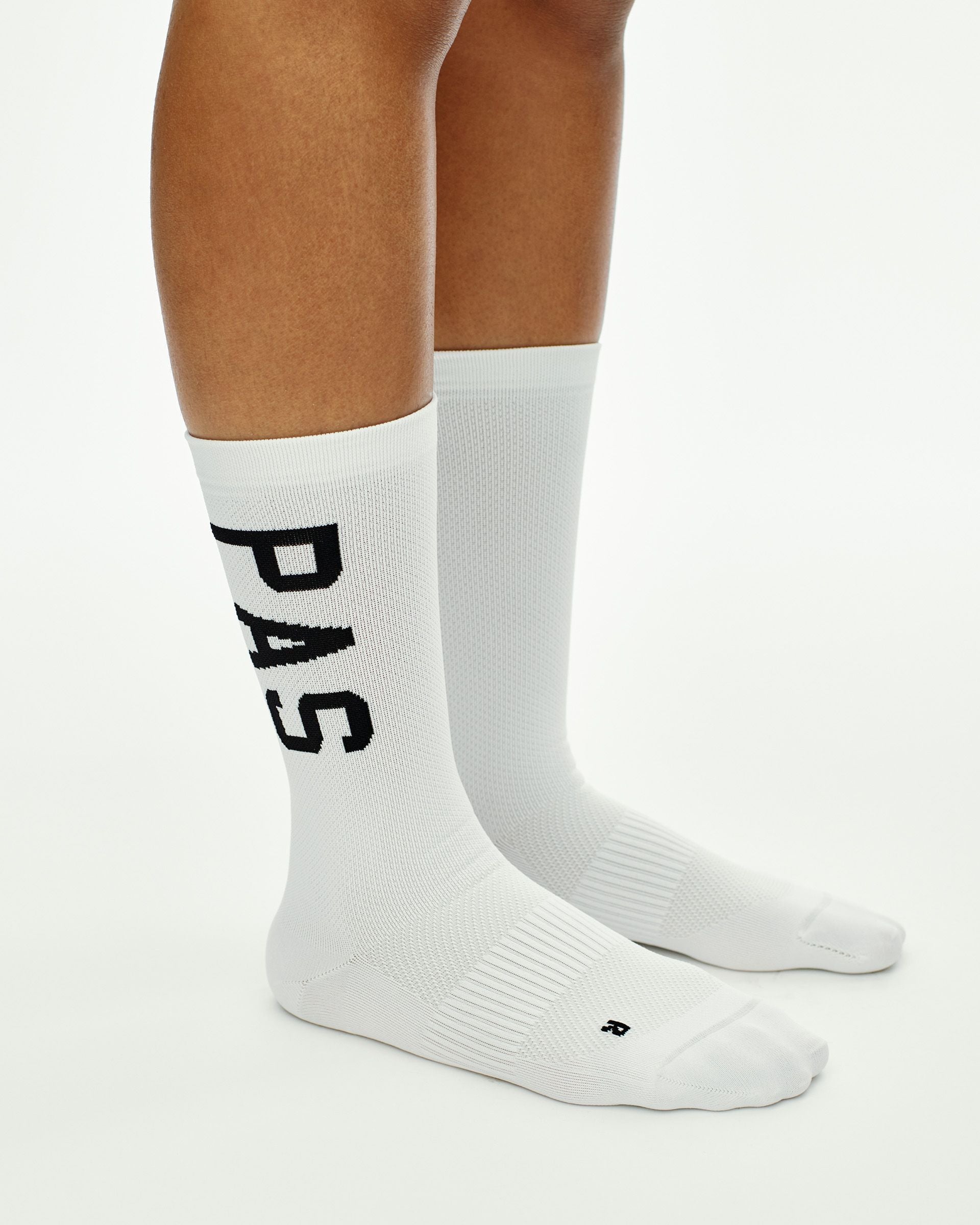PAS Race Socks - White