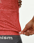 Women's Mechanism Logo Jersey - AOP RTN Classic red