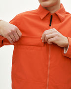 Off-Race Utility Jacket - Hibiscus Orange